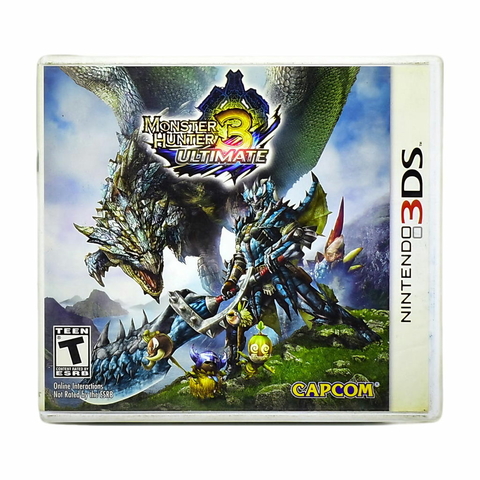 Monster Hunter 3 Ultimate - 3DS - Original Usado