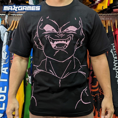 Remera Kid Boo Negra (Rostro) - Dragon Ball Z