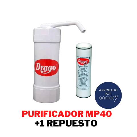 Combo Purificador de Agua + 1 Filtro de Repuesto - comprar online