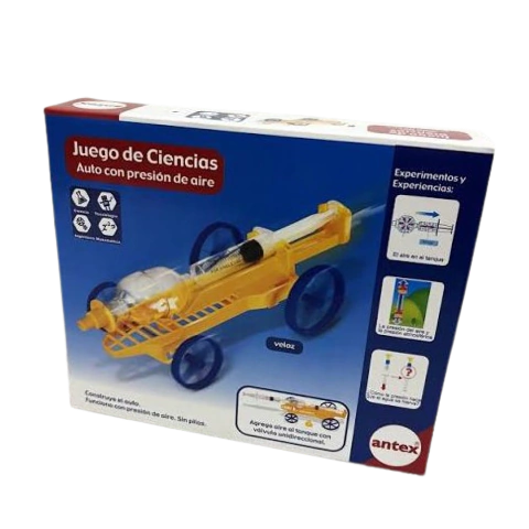 Auto con Presión de Aire Juego de Ciencias Experimentos Antex 0202