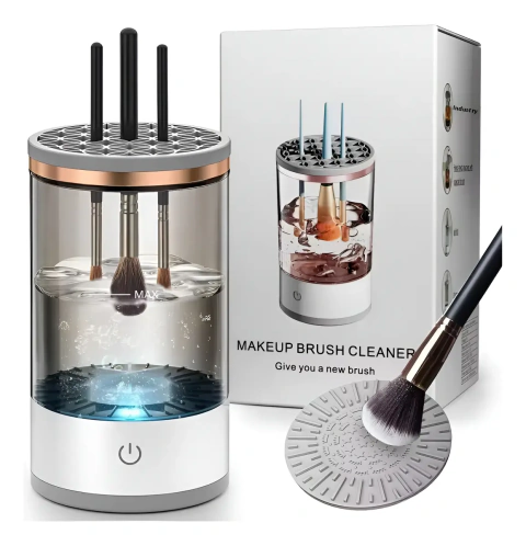 Limpiador De Brochas De Maquillaje Usb Eléctrico Pinceles