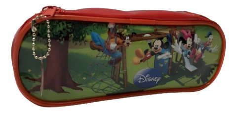 Cartuchera Rectangular Cierre Mickey Minnie Multiscope 3305 Color Multicolor Mickey/minnie