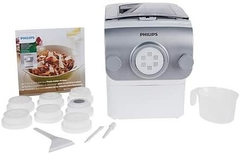 Philips Avance Collection HR2378/06 - Máquina para hacer pasta y fideos con 8 discos moldeadores de pasta - comprar online