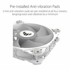 Ventiladores ASUS TUF Gaming TF120 ARGB White Edition + Control Hub - comprar online