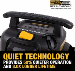 DEWALT STEALTHSONIC Aspiradora Comercial en seco y húmedo - Danielle's Store