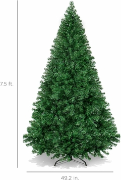 Árbol de Navidad artificial Frondoso 2.20 metros 1300 Puntas