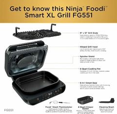 Ninja FAG551 Foodi Smart XL 6-EN-1 Parrilla con freidadora en internet