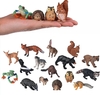 Figuras de animales pequeños para niños 16 figuras realistas de animales del bosque