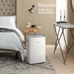 Kesnos Deshumidificador grande de 5500 pies cuadrados 100 pintas PD10A - tienda online