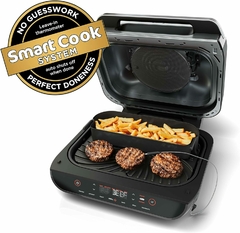 Ninja FAG551 Foodi Smart XL 6-EN-1 Parrilla con freidadora