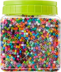 Perler Beads - Perlas De Fusible Multicolor Manualidades - Danielle's Store