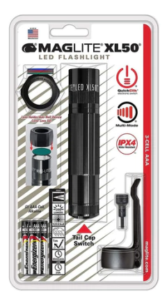 Linterna Led Maglite Xl50, 200 Lm, Alcance De 224 Metros