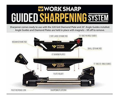 Work Sharp Wsgss Sistema De Afilado Guiado, Afilador