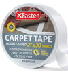 Cinta Adhesiva Xfasten, Doble Faz, Para Alfombras, 27 Metros