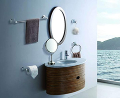 Juego De 4 Piezas De Accesorios De Baño Cromados - comprar online