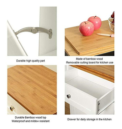 Cajoneras, Armario De Basura De Madera Inclinable - Danielle's Store