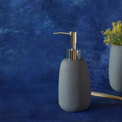 Juego De Accesorios De Baño Gris 3 Piezas - Danielle's Store