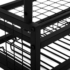 Estantería De Techo Para Botellas De Vino,metal Color Negro. - Danielle's Store
