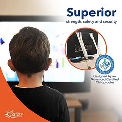 Safety Innovations - Correas Resistentes Para Tv Y Muebles, - comprar online