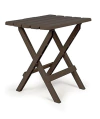 Camco Quick Adirondack Mesa Auxiliar Plegable, L, Mocha