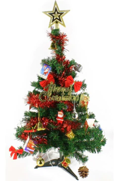 Mini Arbol Navidad Artificial De 2 Pies