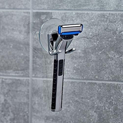 Imagen de Ganchos De Ducha De Baño De Succión De Metal