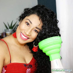 Sindycurlsmagic - Difusor De Pelo Plegable De Silicona - tienda online