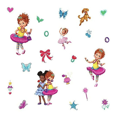 Roommates Rmk3924scs Fancy Nancy Peel And Stick -pegatinas en internet