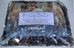 Reflectante De Cobre Fireglass Para Chimeneas De Gas Fuego - comprar online