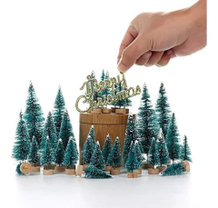 24 Miniárboles De Navidad Artificiales De Sisal - tienda online