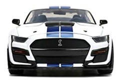 Coche Juguete Escala 1:24 Ford Mustang Shelby Gt500/blanco - comprar online