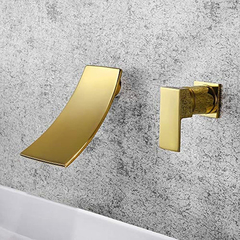 Grifo Montado En La Pared Para Baño Cascada - tienda online