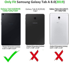 Funda Protectora Bmouo P/ Samsung Galaxy Tab 8'' 2019