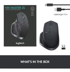 Mouse Logitech Mx Master 2s, Inalámbrico, Ergonómico - Danielle's Store