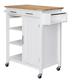 Imagen de Estanterías, Carrito Para Isla De Cocina, 3 Niveles
