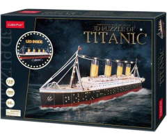 Cubicfun Led 3d Rompecabezas Titanic Barco Rms Juguetes - comprar online