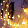 Guirnalda De Luces Led De 32.8 Ft Con Forma De Bola De Luces