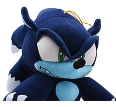 Peluche De Sonic Lobo Color Azul - 29 Centímetros De Alto en internet