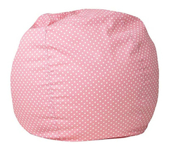 Puffs Pequeño De Color Rosa Claro Para Niños