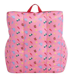 Disney Puf De Nailon Para Niña, Ribete Y Asa Superior - Danielle's Store