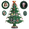 Árbol De Navidad De Sobremesa De Madera De Marco