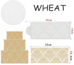 Oryougo - Juego De 3 Plantillas Para Decoración De Tartas De
