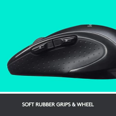 Mouse Logitech M510 Usb Inalámbrico, Ambidiestro, Gris en internet