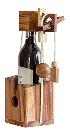 Regalos Botella De Vino Rompecabezas Bsiri