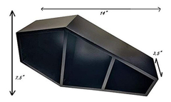 Imagen de Estantería De Madera Color Negro De 3 Niveles.