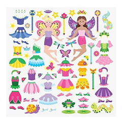 Melissa & Doug  65 Pegatinas Hadas Y Sirenita - Danielle's Store