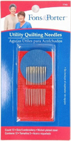 Fons & Porter Utility Quilting Aguja, Bordado, 12-count