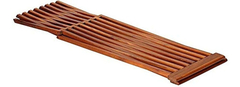 Mesa Auxiliar Plegable En Madera Maciza De Teca, Marrón - Danielle's Store