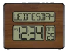 Reloj Atómico Grande Con Calendario Digital Completo