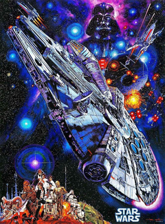 Rompecabezas Buffalo Star Wars Vintage, 1000 Piezas